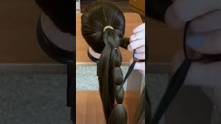 Braid without braiding. Tutorial for beginners.