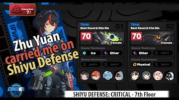 Zenless Zone Zero - Shiyu Defense: Critical Floor 7 (S) - Ellen X Zhu Yuan - Full Run without cuts
