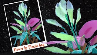 How to make Flower by plastic bag - Recycling garbage bag - DIY - Mirage Vinsa