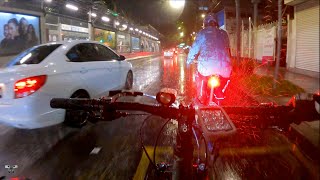 Rodando con lluvia Intensa en la CDMX 2022