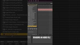 Ableton Tips! Quickly add an audio file to a sampler instrument.