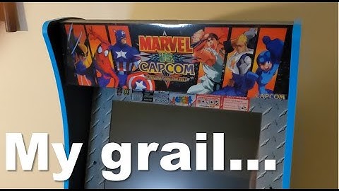 I got a Marvel Vs Capcom Arcade Cabinet for my game room