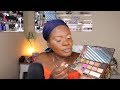 Trying Swedish Fish Trident ASMR Makeup Too Face Chocolate Gold