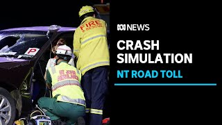 Simulated crash teaches young Darwin drivers about the risks of driving in the NT | ABC News