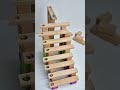 *Marble Run Race マーブルラン ASMR* Glass marble rolling down the Wooden staircase. #3
