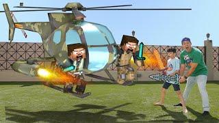 Jason and Helicopter Story in Minecraft Animation