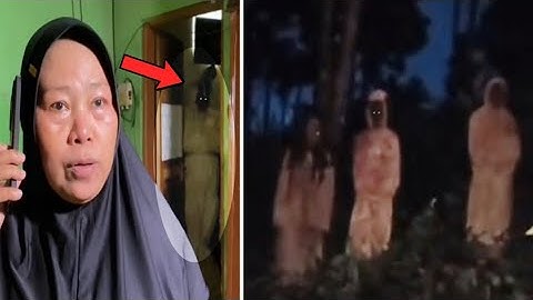 SERAM BANGET ! 10 PENAMPAKAN HANTU POCONG DAN KUNTILANAK PALING MENGERIKAN YANG VIRAL DI INTERNET