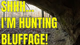 Winter BLUFFAGE Hunting