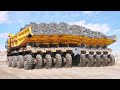 Dangerous Biggest Powerful Heavy Equipment Dump Truck Operator Skills, Fastest Extreme Truck Working