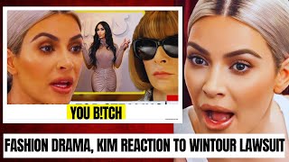 Kim Kardashian Emotional Response to Anna Wintour Lawsuit Over Design Theft