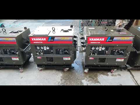 Video Lên sàn siêu phẩm máy phát điện nhật bãi chạy dầu... - youtube