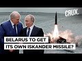 Putin To Help Belarus Build Iskander Type Missile As Lukashenko Deploys Special Forces Near Ukraine