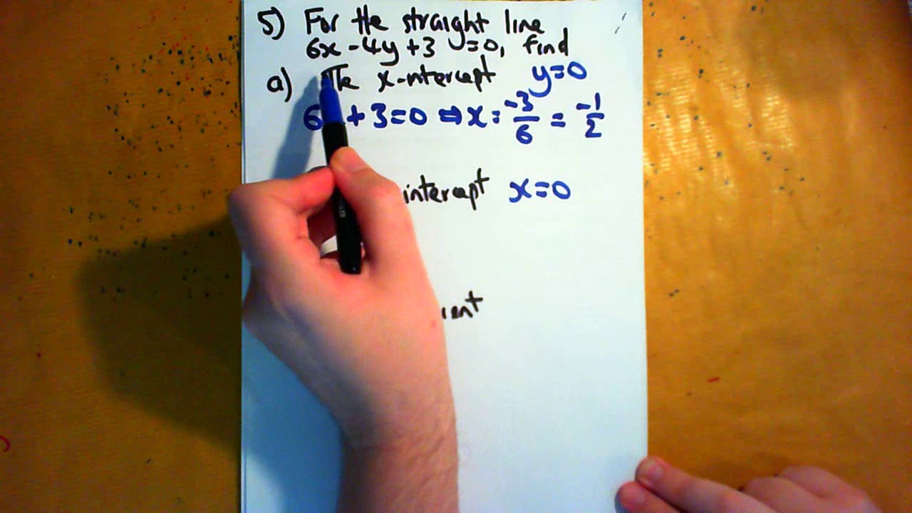 Tutorial 5, Question 5 - YouTube