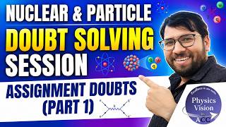 Doubt Solving Session Nuclear & Particle Physics (Part 1) | Important Questions & PYQs