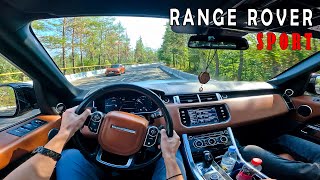 CRAZY city POV drive with 5 Liter V8  Range Rover Sport | part 2