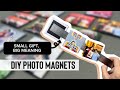 DIY Photo Magnets for Your Desk & Fridge 💖 A Gift Your Friends Will Love ⭐