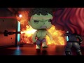 Marvel  funko animated short tick tick smash