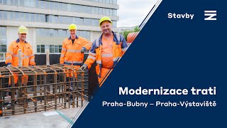 Modernizace trati | 🧱 Praha-Bubny - Praha-Výstaviště