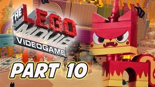 The LEGO Movie Videogame Walkthrough Part 10 - Unikitty RAGE (PS4 XBOX ONE Gameplay)