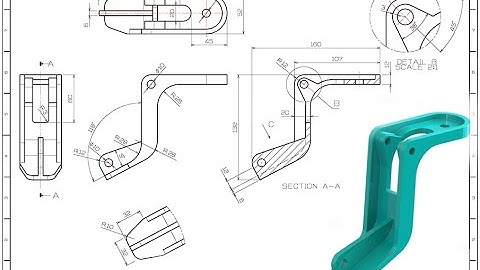 Solid Works: Bracket Modeling in Solid Works 2016.