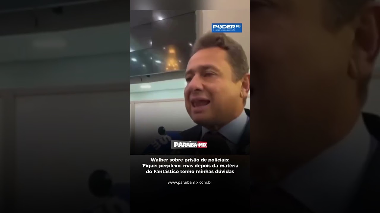 Walber sobre prisão de policiais:'Fiquei perplexo, mas depois da matéria do Fantástico tenho dúvidas