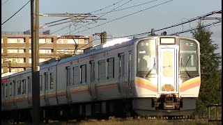 E129系B8編成　信越本線下り普通451M　長岡→新潟→豊栄