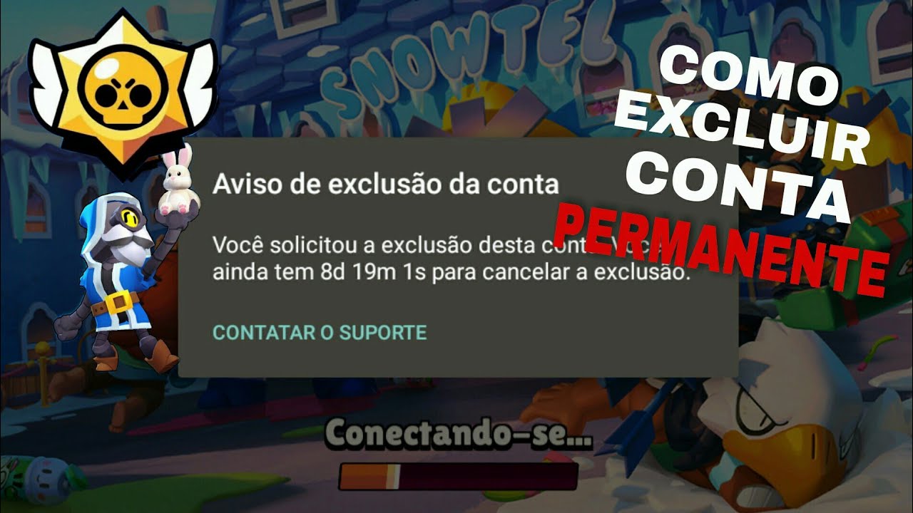 Como Excluir Permanentemente Sua Conta Supercell Id Do Brawl Star Simples E Facil Youtube - como excluir cartão de crédito cadastrado no brawl stars