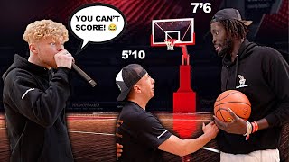 Score on World's Tallest Basketball Player, Win $1,000!