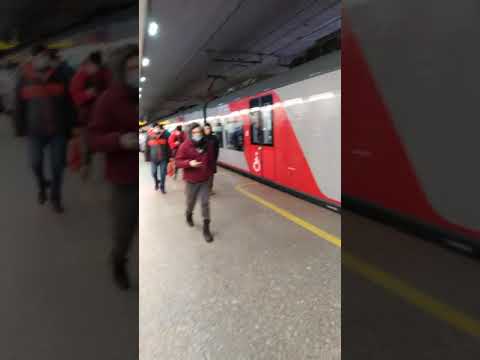 🚇 Единственная подземка МЦК  • Станция Площадь Гагарина | Ploschad Gagarina Moscow Metro Station