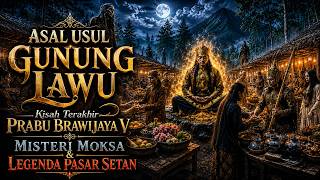 THE LEGEND OF THE ORIGIN OF MOUNT LAWU‼️THE FINAL STORY OF KING BRAWIJAYA V AND THE MYSTERY OF TH...