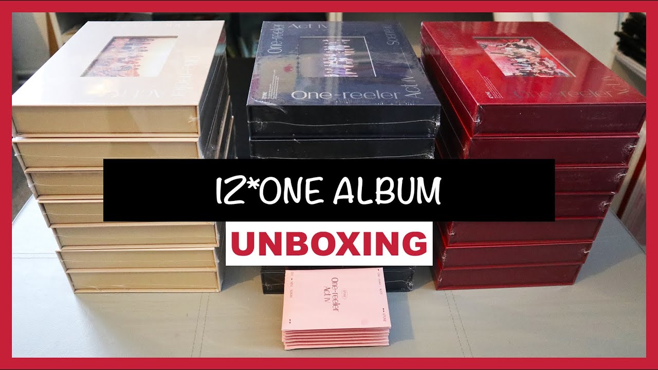 ⭐️ UNBOXING X42 IZ*ONE ONE-REELER ALBUMS (GROUP ORDER) ⭐️