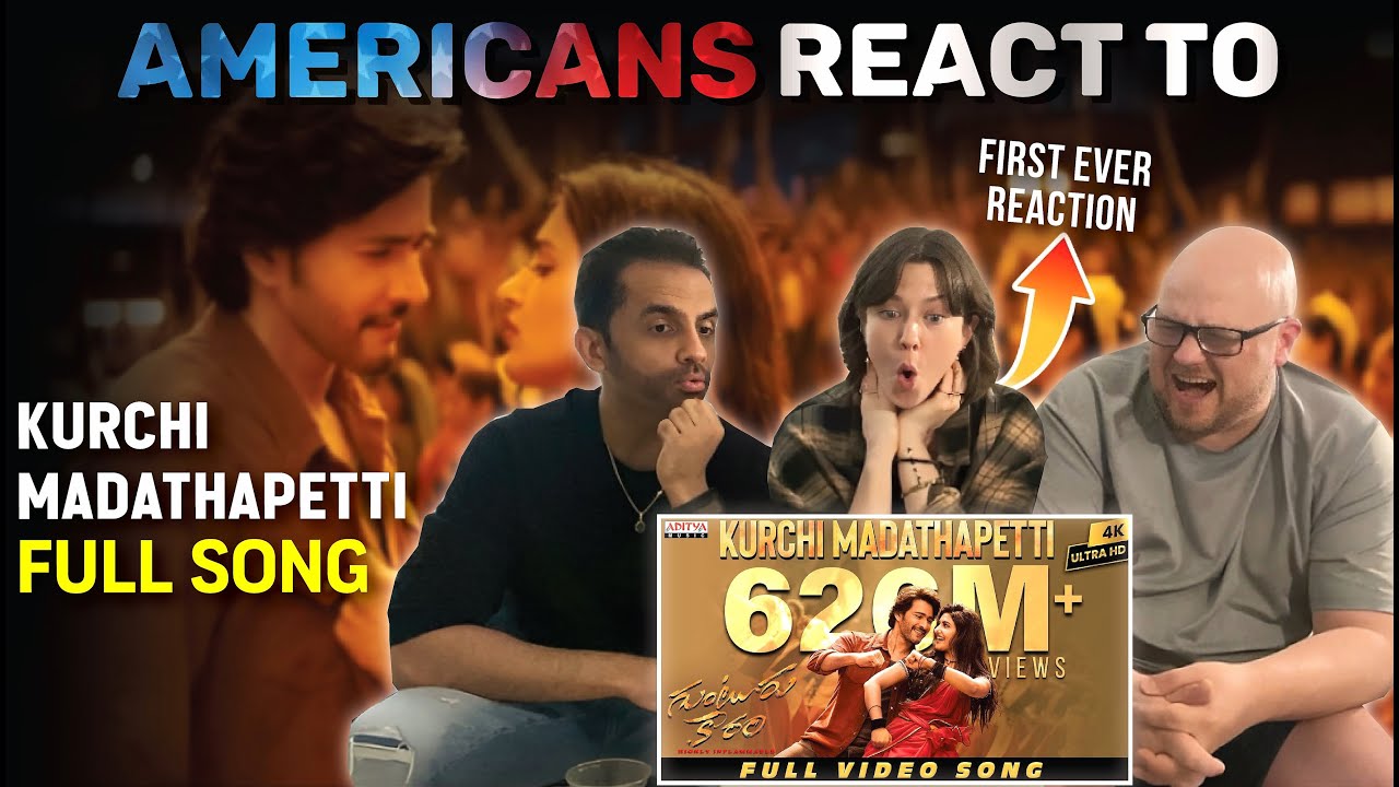 Kurchi Madathapetti Video Song Reaction by New Yorkers | First Ever Reaction To Mahesh Babu