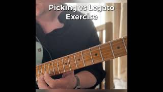 Download Lagu Picking vs Legato exercise on electric guitar MP3