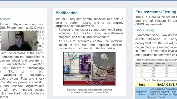 ADCS Hard Disk Drive Reaction Wheel Presentation [UC Davis Undergraduate Research Conference 2020]