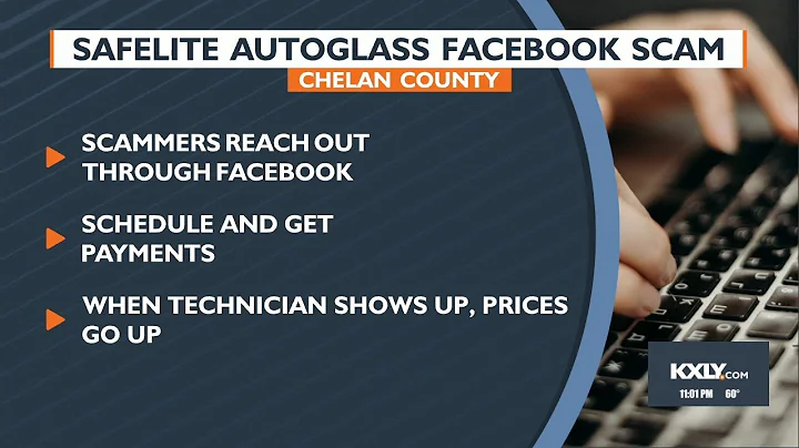 Safelite Autoglass Facebook scam