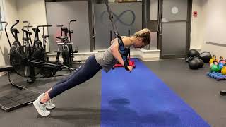 TRX Incline push ups