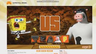 Super Fall Brawl - Tournament As Spongebob Reversed