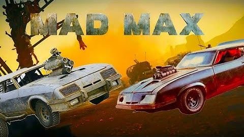 Mad Max Game - How to Create V8 Interceptor and Razor Cola