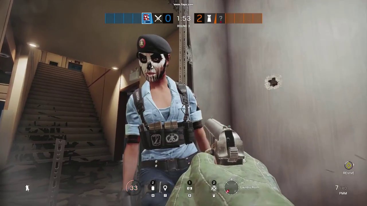 Rainbow Six Siege Ryona Elite IQ, Ela, Cav and Dokkaebi - YouTube.