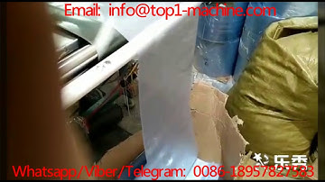 Fully automatic high frequency welding machine for making bags, book covers and belt fastener