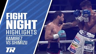 Robeisy Ramirez Chops Down 6 foot 5 inch Shimizu for 5th Round Knockout Win | FIGHT HIGHLIGHTS