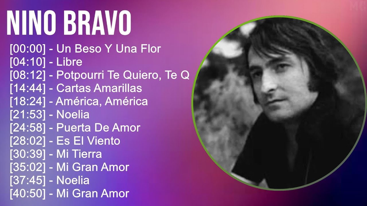 Nino Bravo 2025 MIX Greatest Hits 1 HOUR