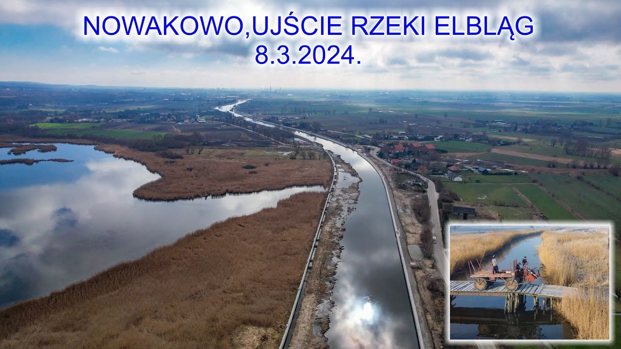 ETAP II -30.11.2023 Relacja z przebudowy toru wodnego w Nowakowie