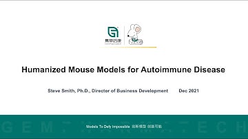 Humanized Mouse Model Options for Autoimmune Diseases