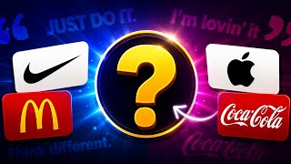 Guess the Brand by Tagline 🤔 | Brand Tagline Quiz |