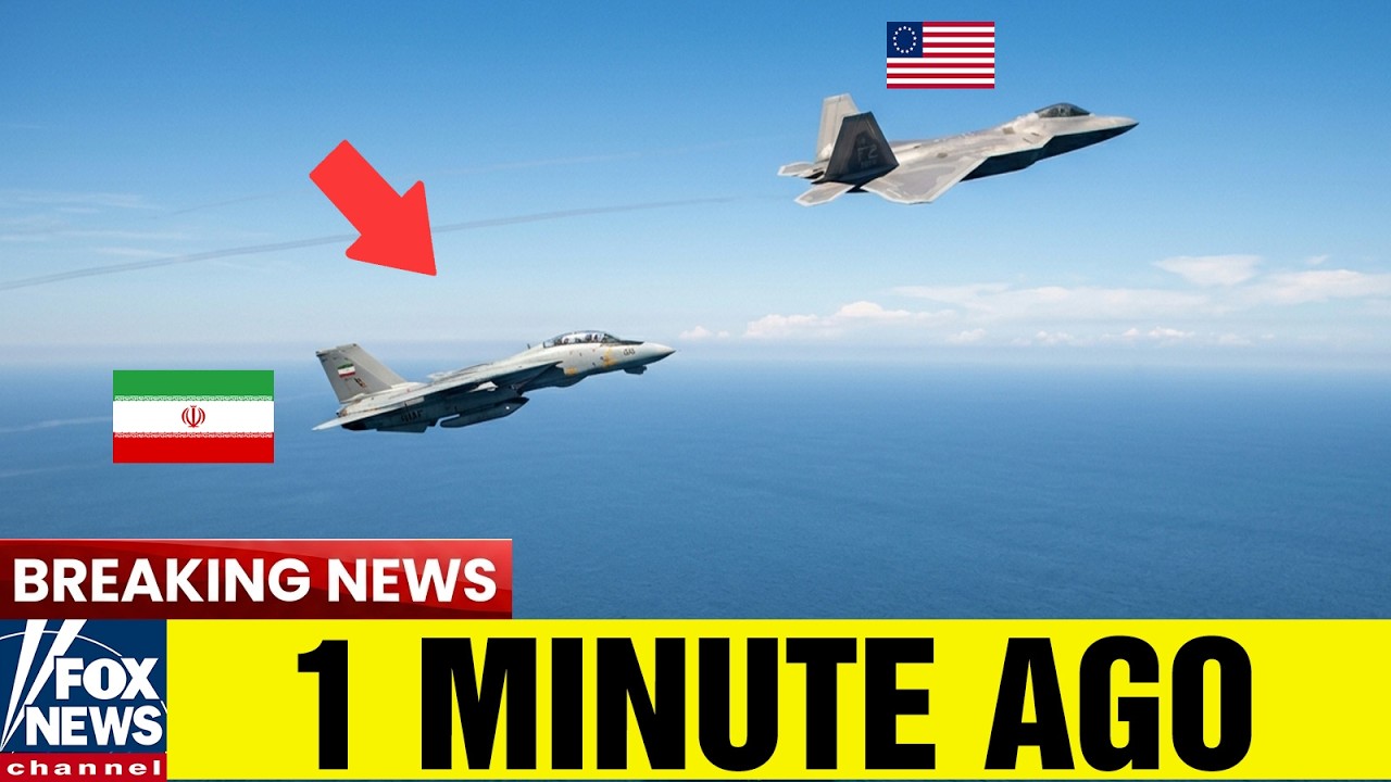 Iranian Fighter Jets Targeted a U.S. F 22 Raptor — Then THIS Happened...
