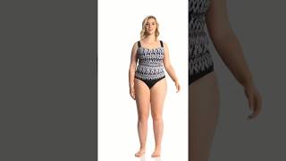 Profile by Gottex Plus Size Shibori Tankini Top | SwimOutlet.com screenshot 4