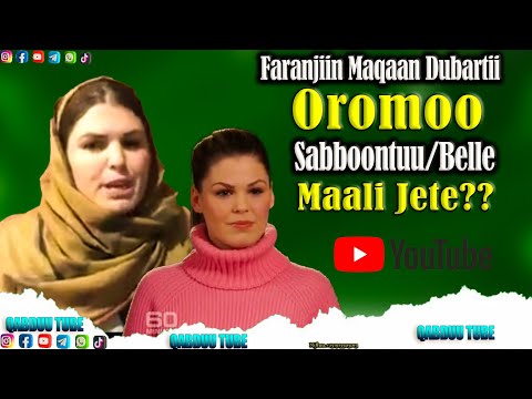 FARANJII MAQAA DUBARTII OROMOO SABBOONTUU Belle Gibson JEDHUUN ADDUNYAA WALIIN DHOOFTE