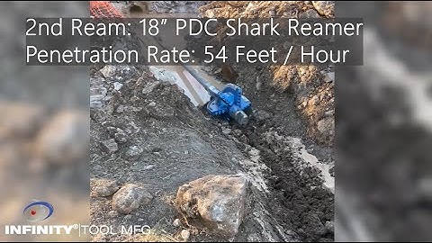 PDC Shark Reamer Live Bore