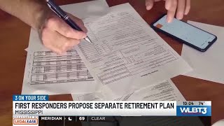 First responders ask lawmakers to create separate retirement plan